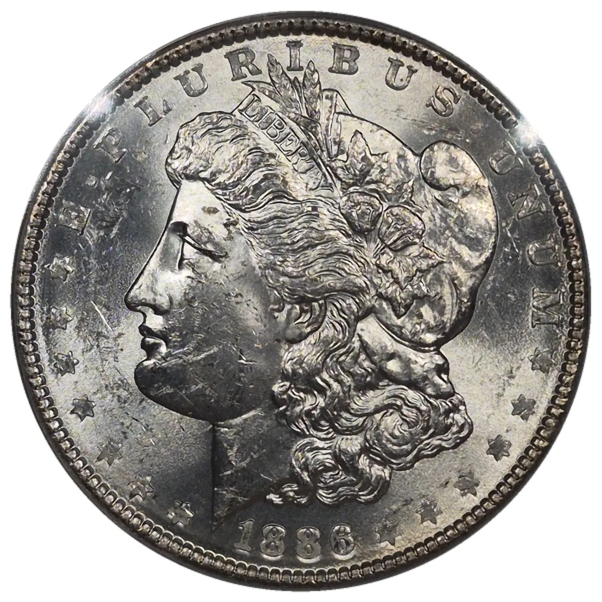 1886-$1-Morgan-Dollar-#40---TPG-26-Of-40